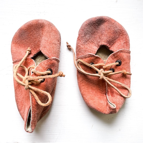 Ulla & Viggo Lace Up Mary Janes in Rust - Picture 4 of 5